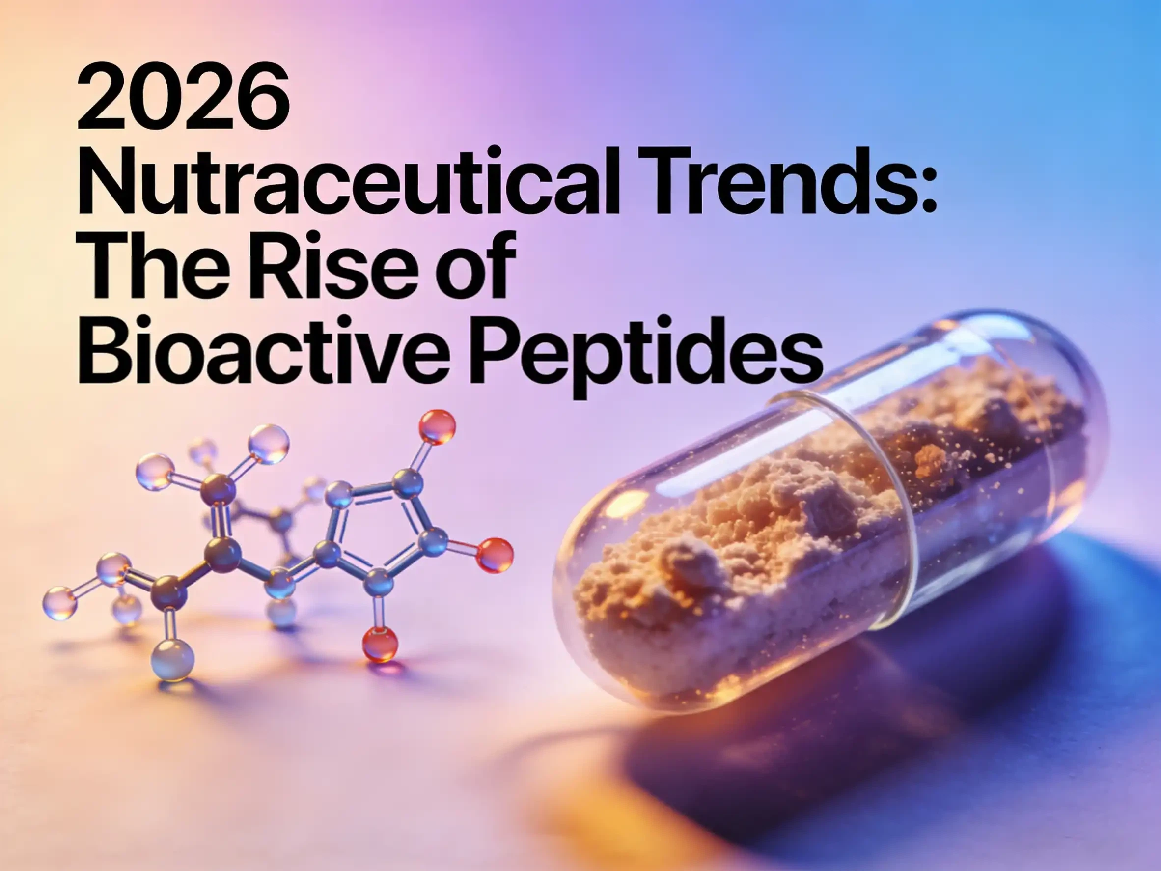 Tendències nutracèutiques 2026: l'augment dels pèptids bioactius